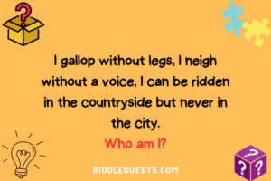 70+ Riddles About Horse With Answers - Riddle Quests