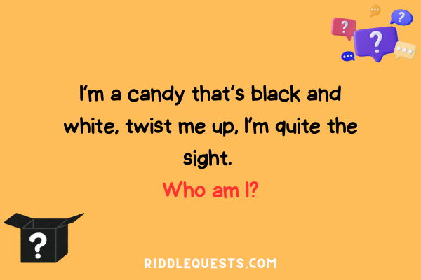 Twisted Riddles About Candy