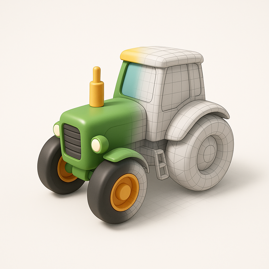 How to Use the Minimalist CGI Poster Prompt for Stylized 3D Objects