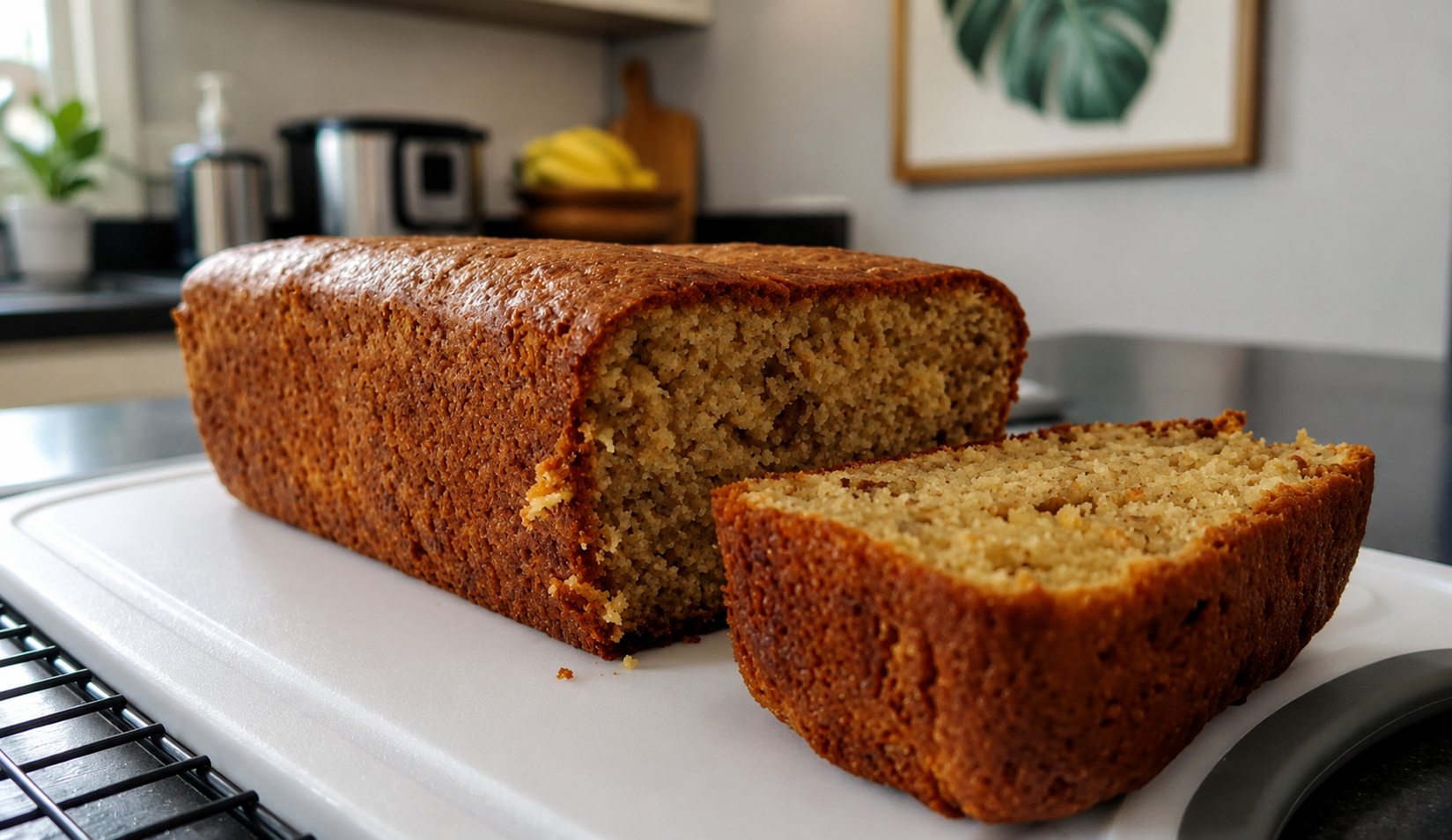 Easy 3 Ingredient Banana Bread Recipe