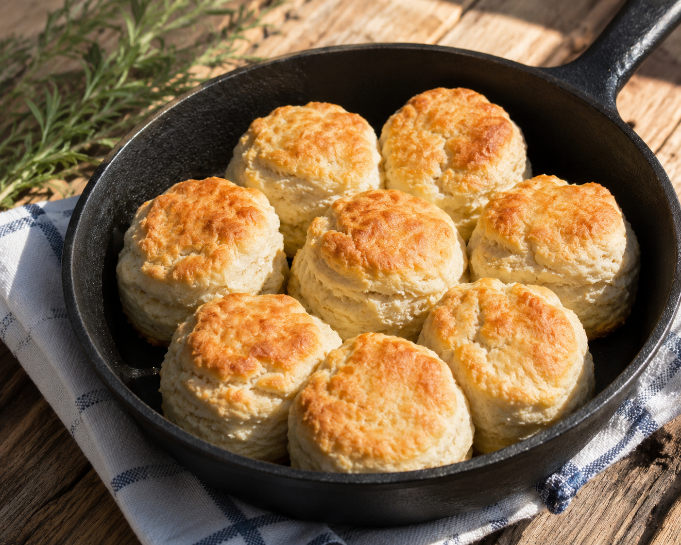 Easy 2 Ingredient Biscuit Recipe: Fluffy Homemade Biscuits with Just Heavy Cream and Flour